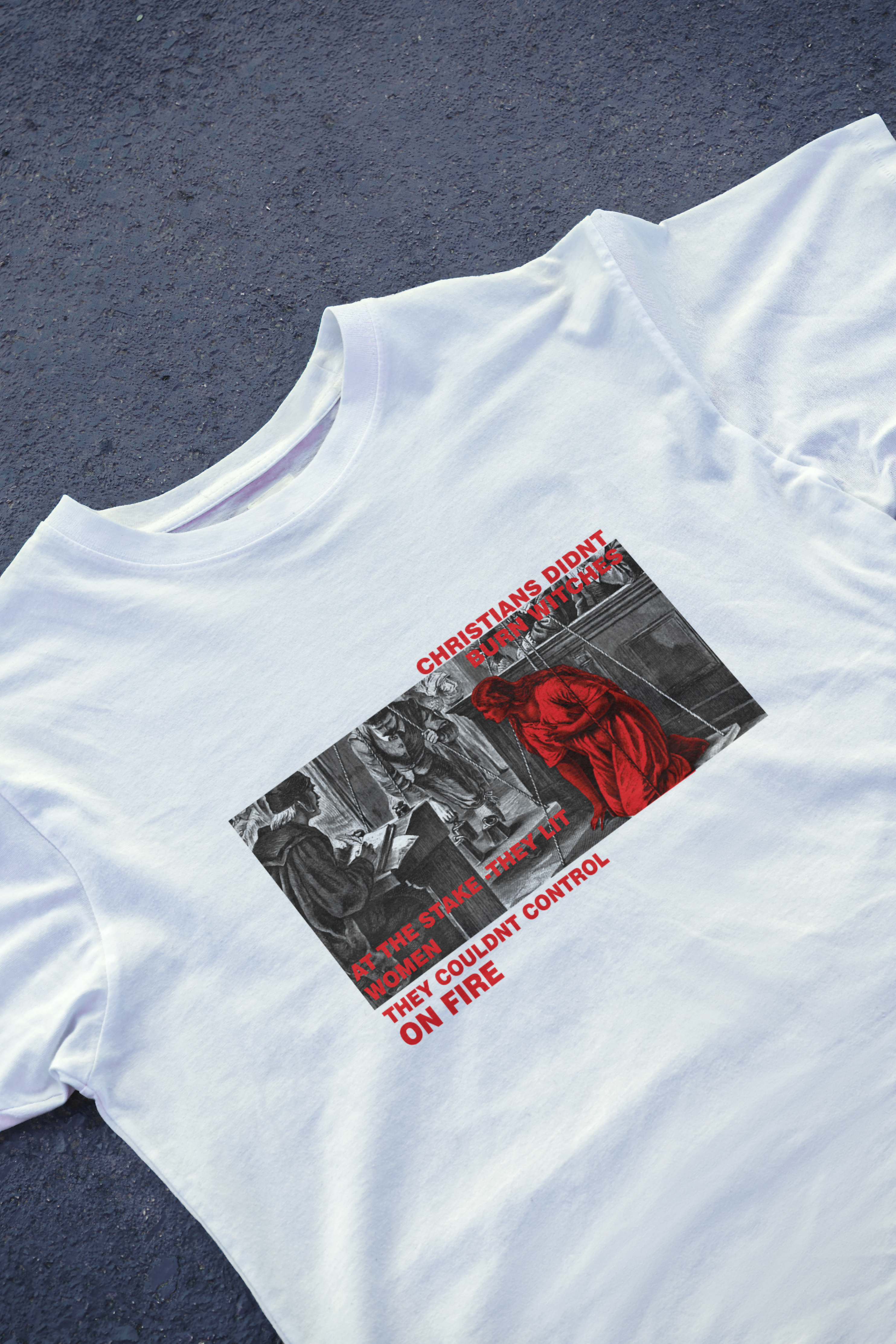 DIYANYONE Statement T-Shirt: Uncontrolled Women