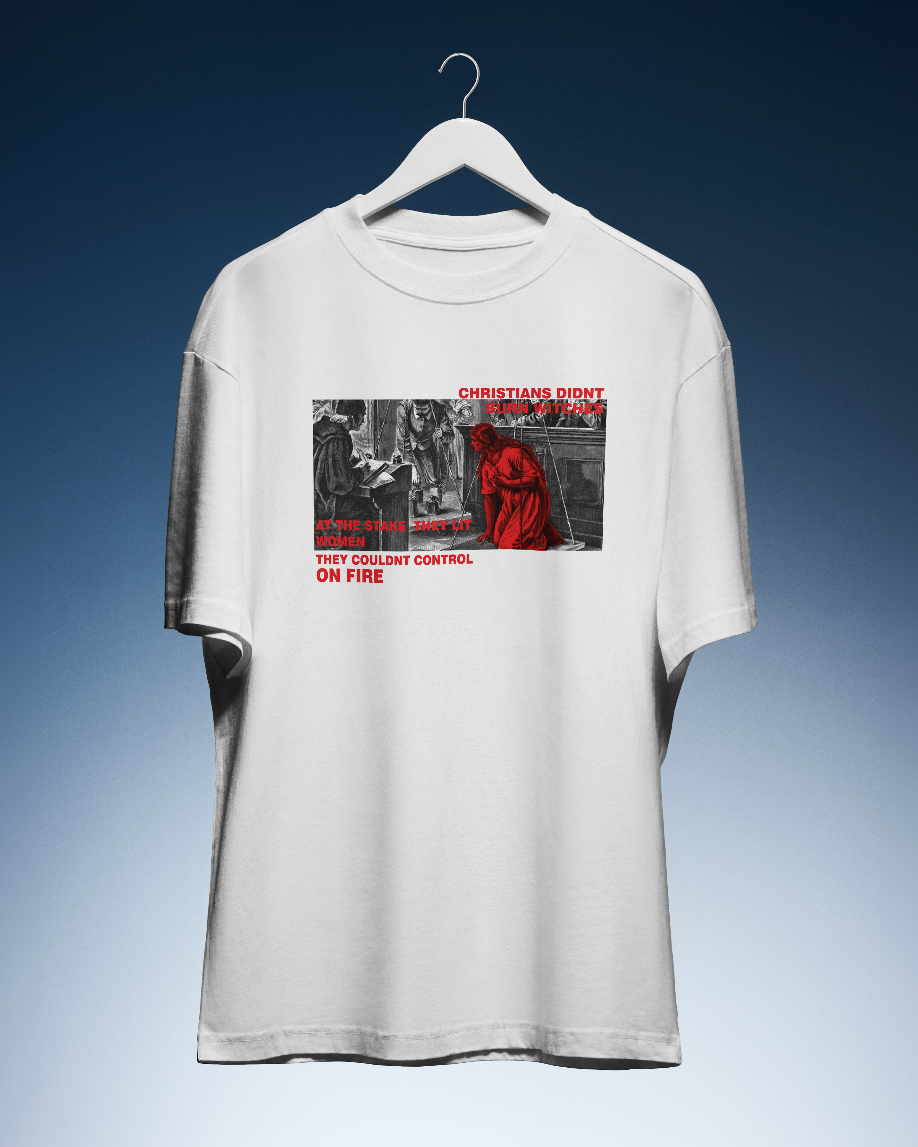 DIYANYONE Statement T-Shirt: Uncontrolled Women