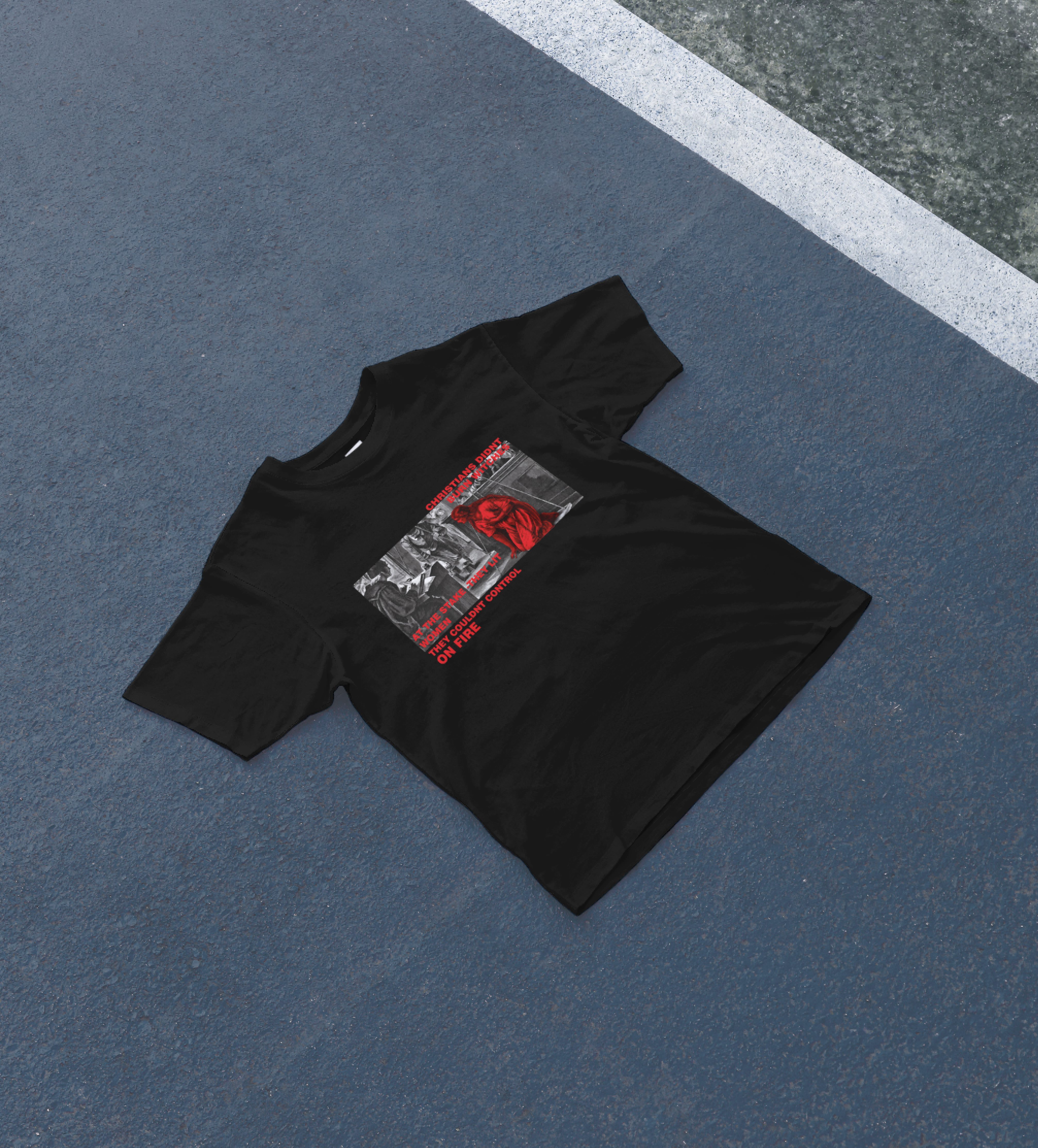 DIYANYONE Statement T-Shirt: Uncontrolled Women