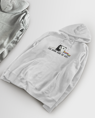 DIYANYONE Original "THE DARK SIDE OF CAT" Hoodie - Heavyweight Cotton Blend Pullover, Viral Meme Band Culture Graphic Hoodies