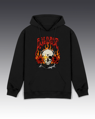 DIYANYONE Original Streetwear Tee: BOLDEST Skull and Flame Graphic