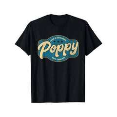 Vintage Poppy Cooler Than Grandpa T-Shirt