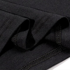 [Kawaii Gothic T-Shirt] Cute Black Cat Kawaii Gothic Moon Phase Crystal Witch T-Shirt