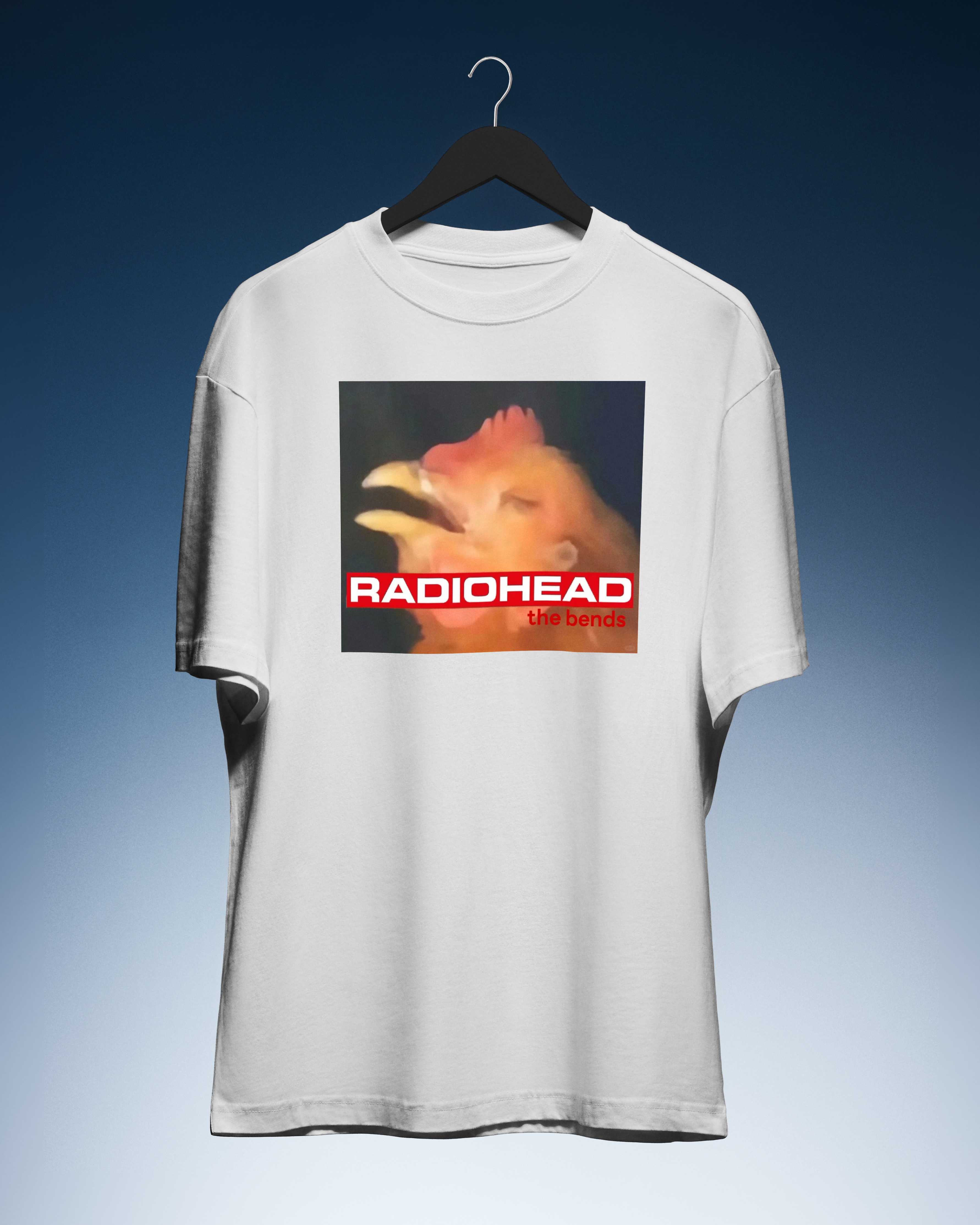DIYANYONE Original Band Parody Tee: Cock 'The Bends' Album Cover