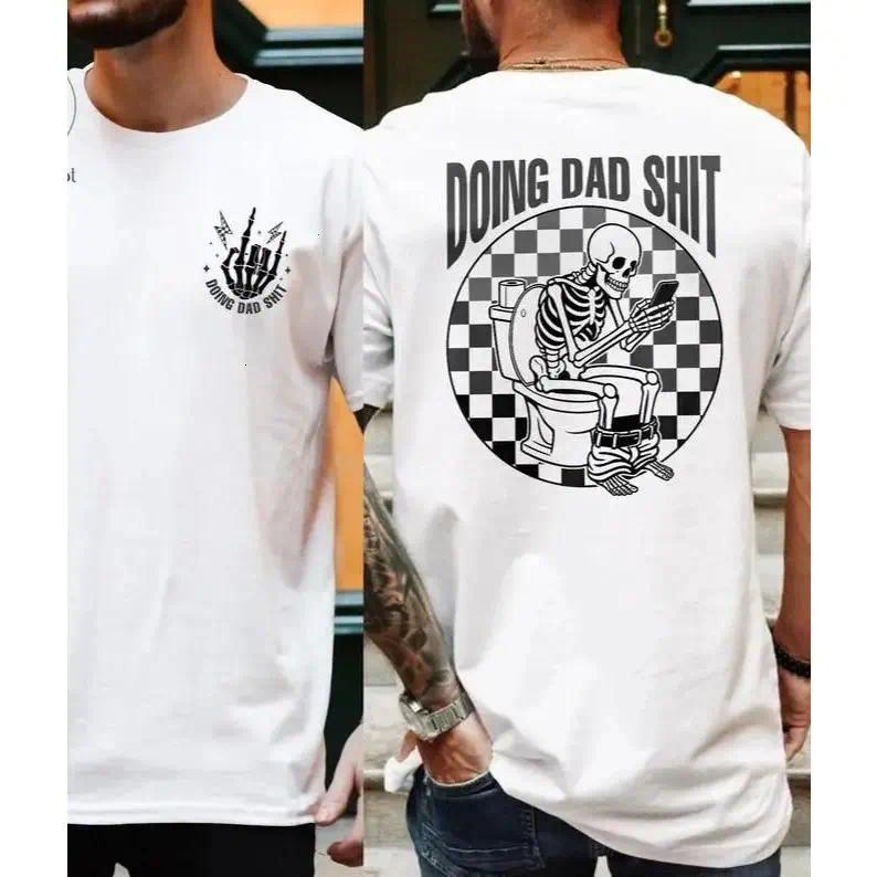 Doing Dad Stuff Fresh Take on Fatherhood T-Shirt - Humorous Father’s Day Gift Graphic Tee, Unisex Casual Top