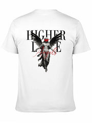 Graphic tee [higher life] funny t-shirt Unisex