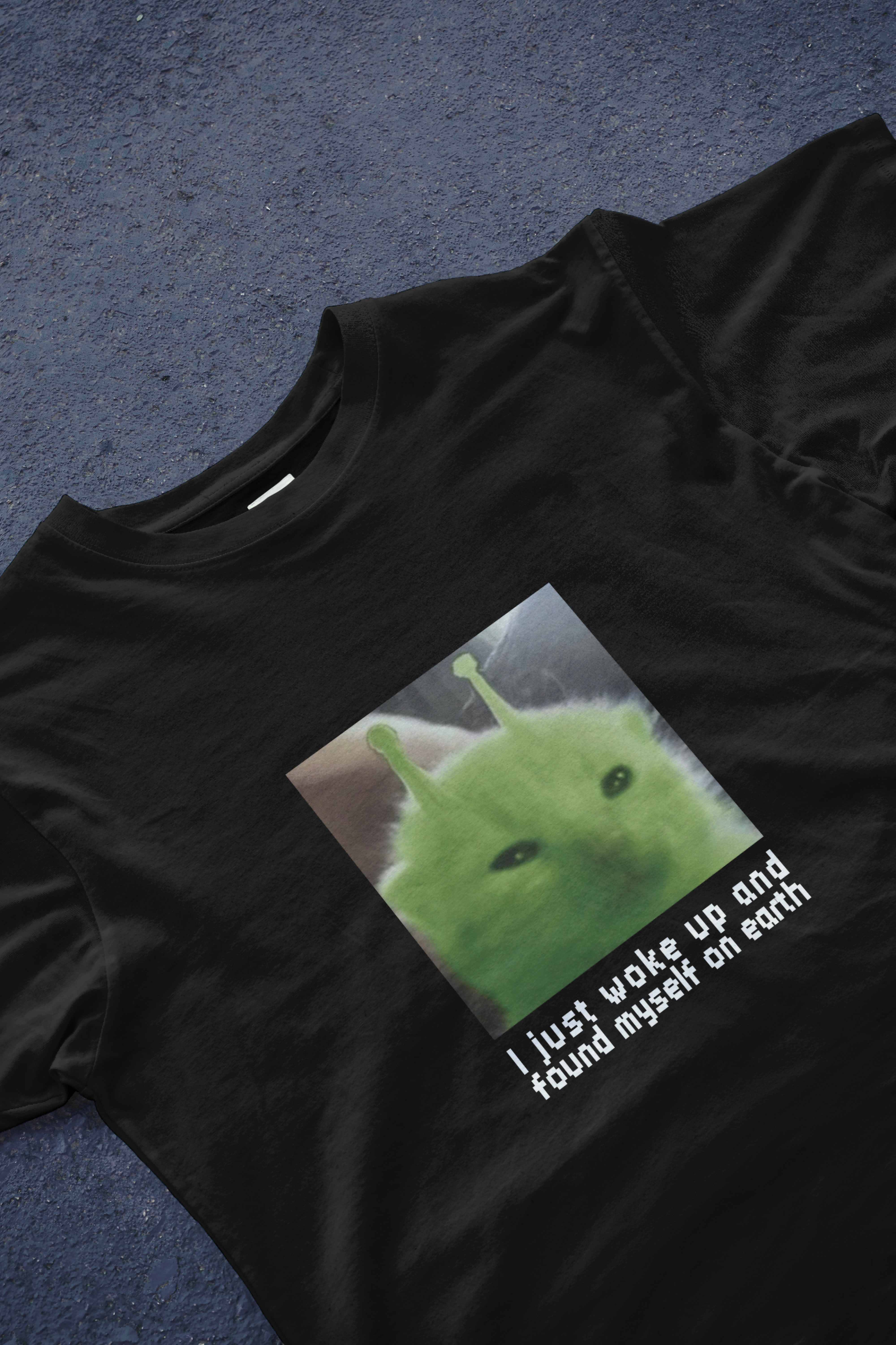 DIYANYONE alien memes T-shirt