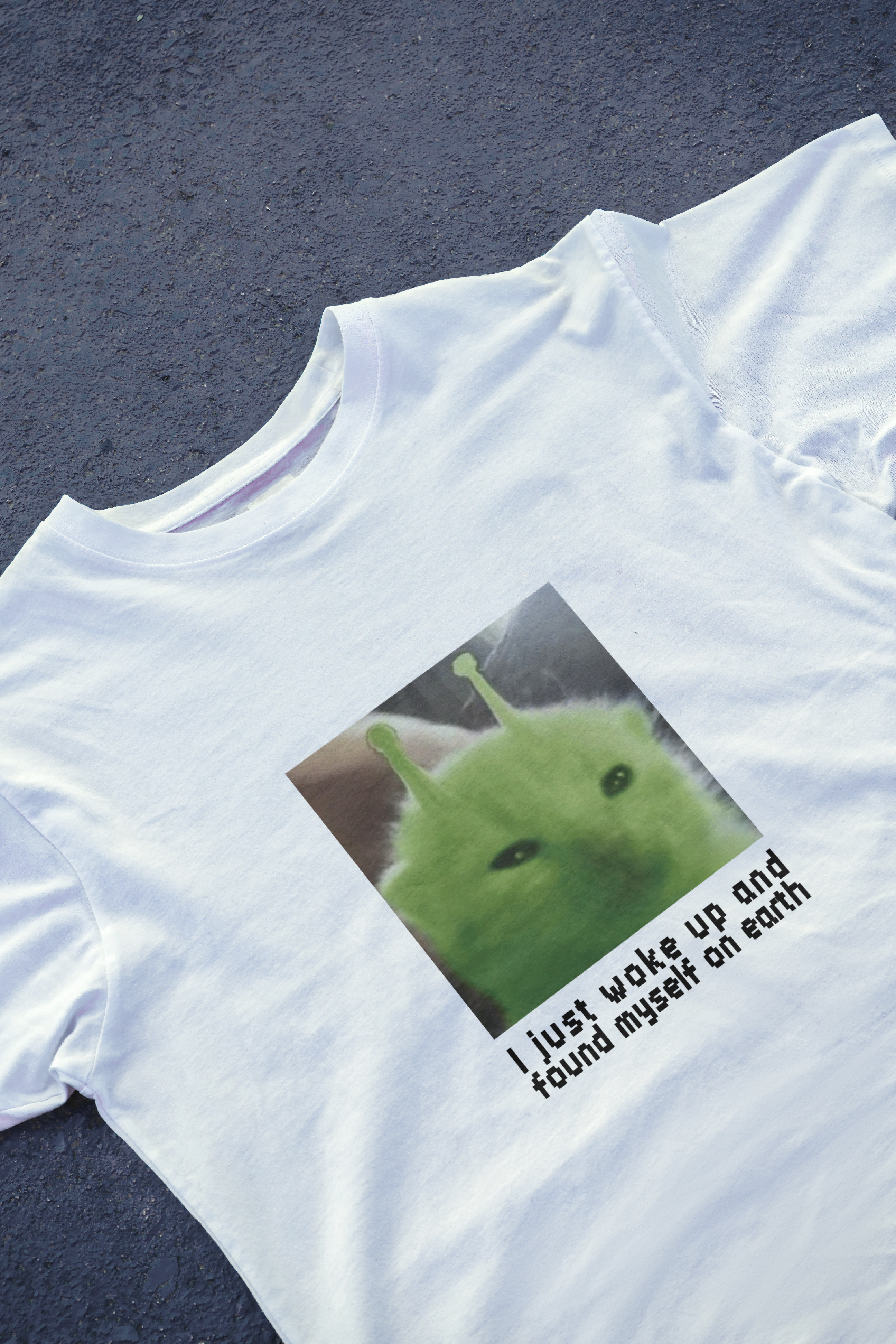 DIYANYONE alien memes T-shirt