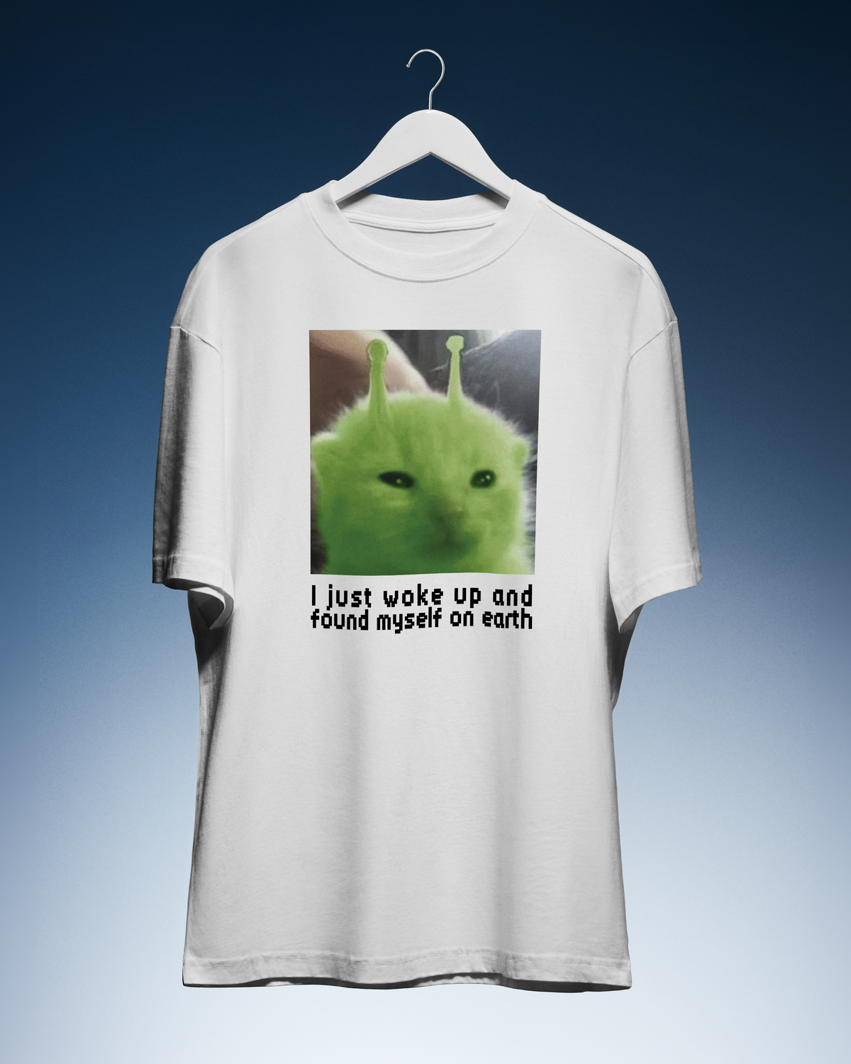 DIYANYONE alien memes T-shirt