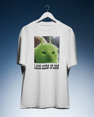 DIYANYONE alien memes T-shirt