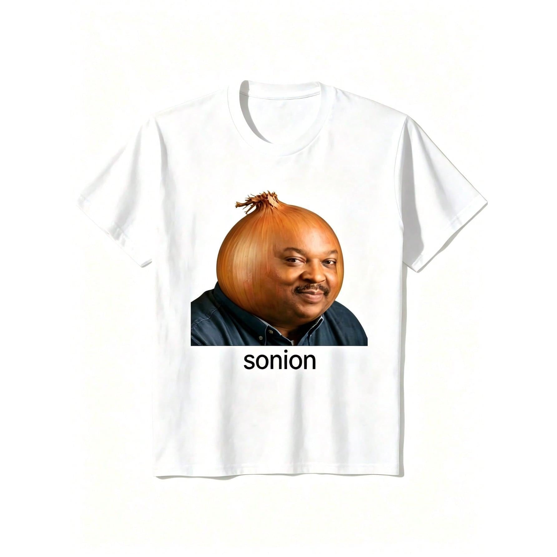 Oversize Funny Sonion Brainrot Meme GenZ T-Shirt