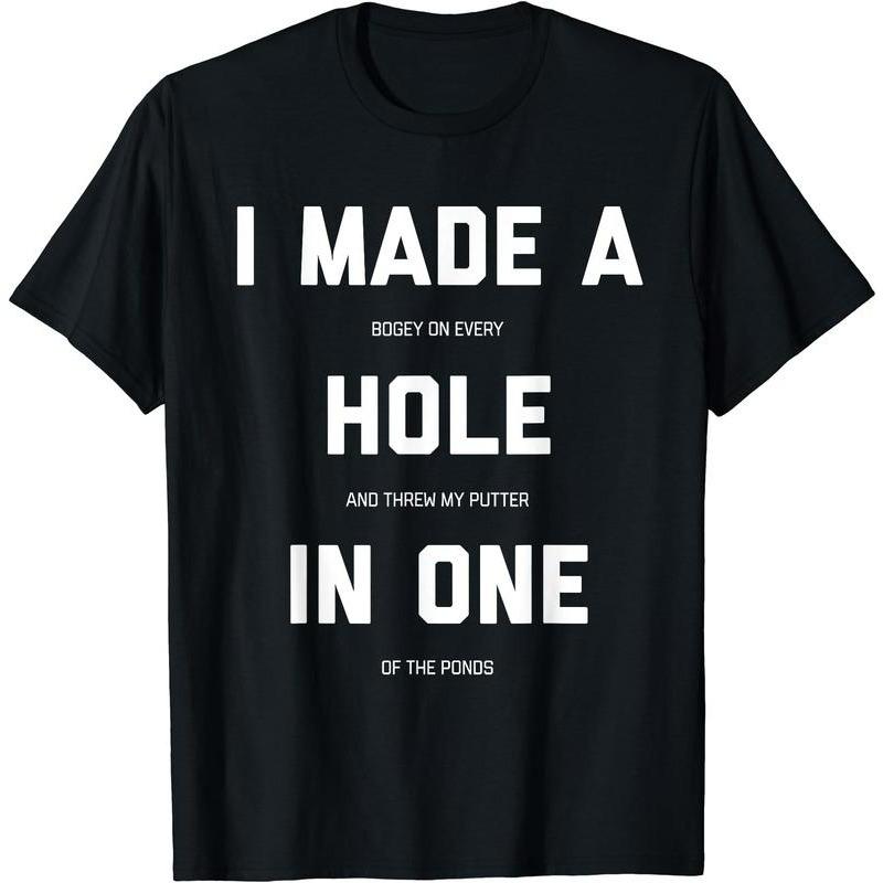 Hole In One Golf Gag T-Shirt