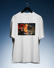 DIYANYONE Original Wendy's Retro Film Cotton T-Shirt - Vintage Fast Food Aesthetic Tee, Nostalgic Pop Culture Style