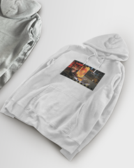 DIYANYONE Original Wendy's Retro Film Hoodie - Heavyweight Cotton Blend Pullover, Nostalgic Fast Food Aesthetic Hoodies