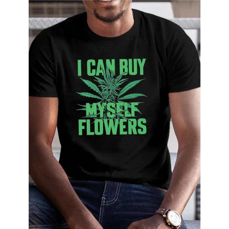I Can Myself Flowers Graphic T-Shirt