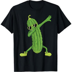 Dabbing Pickle Dancing Cucumber T-Shirt