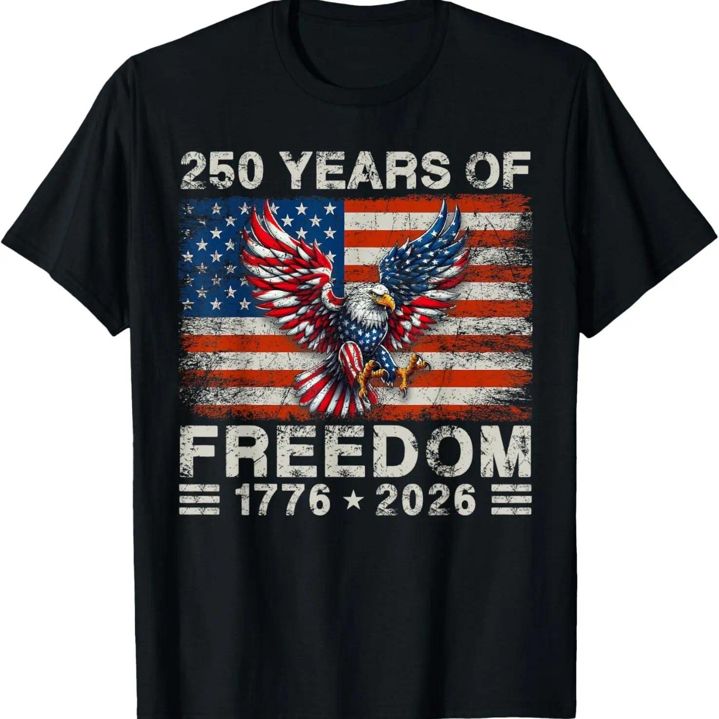 250th American Anniversary Independence 250 Years of Freedom T-Shirt