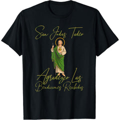 Thankful Blessings Quote Graphic T-Shirt