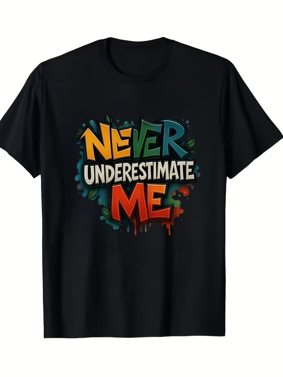 Men's Crew Neck T-Shirt - Breathable Short-Sleeve Casual Shirt, Suitable for Fitness, Travel, Beach, and Training | Machine Washable for All Seasons - Slim Fit Crew Neck T-Shirt, Minimalist Style