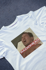 DIYANYONE Original Radiohead "The Bends" Parody Cotton T-Shirt - Indie Rock Fan Tee, Viral Retro Meme Band Culture Style