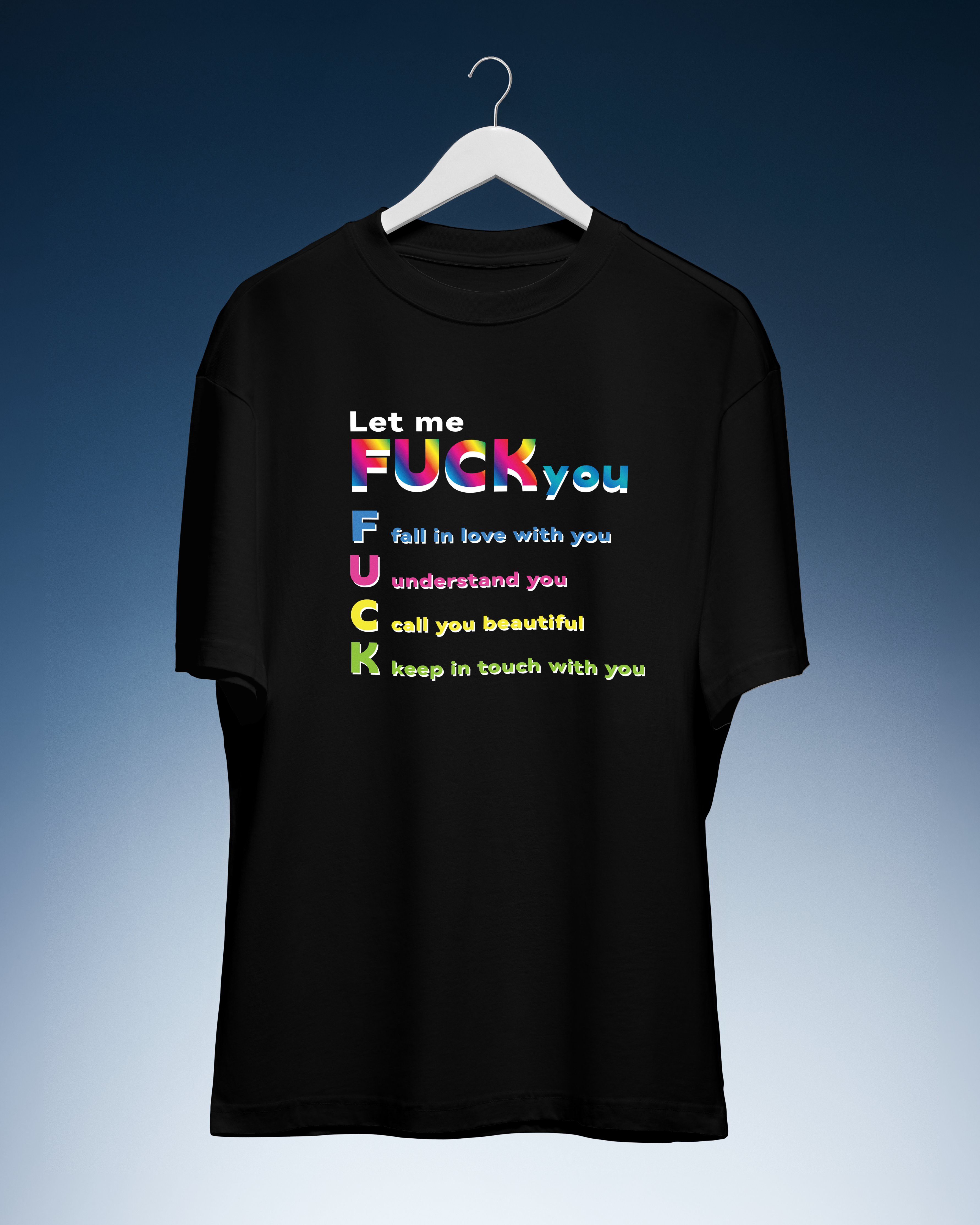 DIYANYONE F-WORD Happy T-shirt