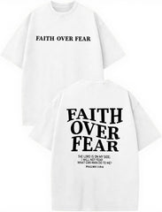 Faith Shirt Graphic Shirts Oversized Workout Gym