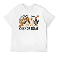 Chick or Treat Funny Chicken Halloween T-Shirt