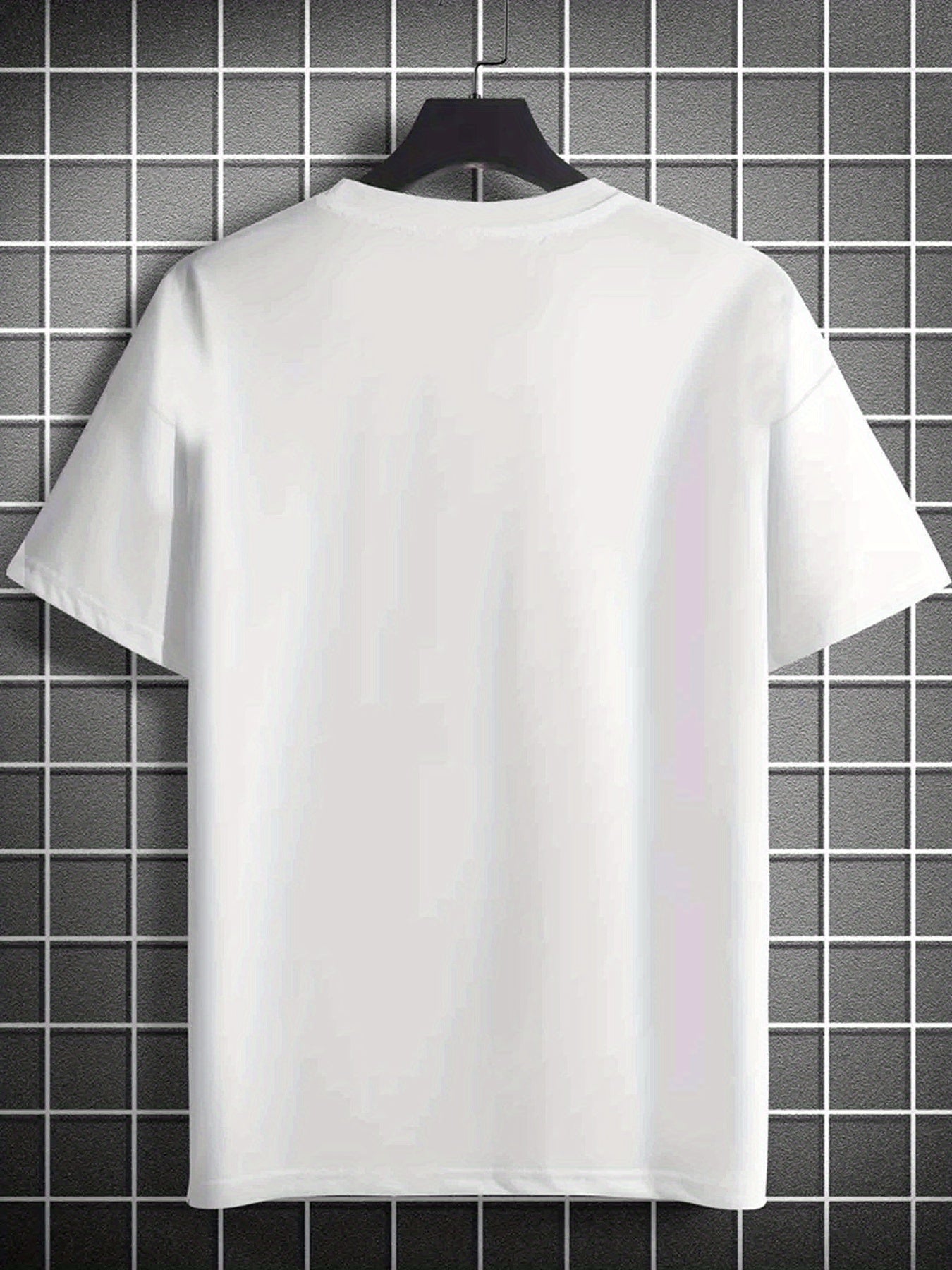 Men’s Relax Letter Graphic T-Shirt, Casual Crew Neck Short Sleeve Lightweight Everyday Fashion Tee