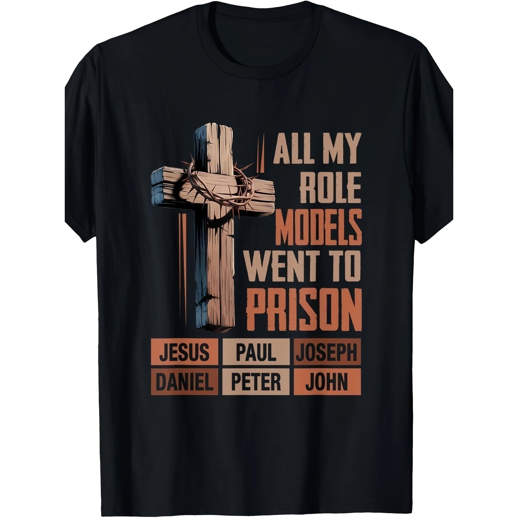 All My Role Models Went Pr Son Jesus Bible Verse T Shirt