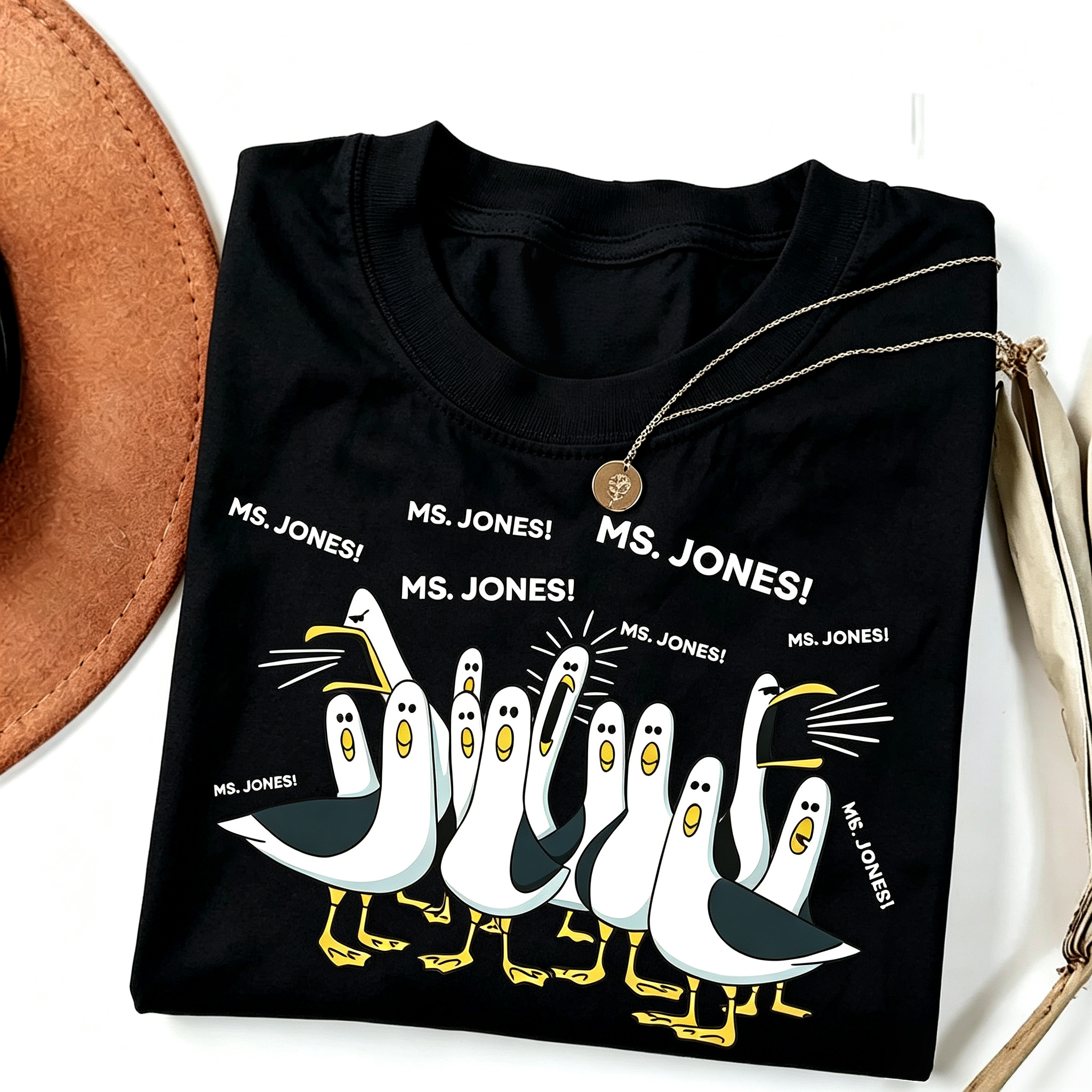 Seagull Teacher TShirt, Funny Teacher Tee, Personalized Appreciation Gift