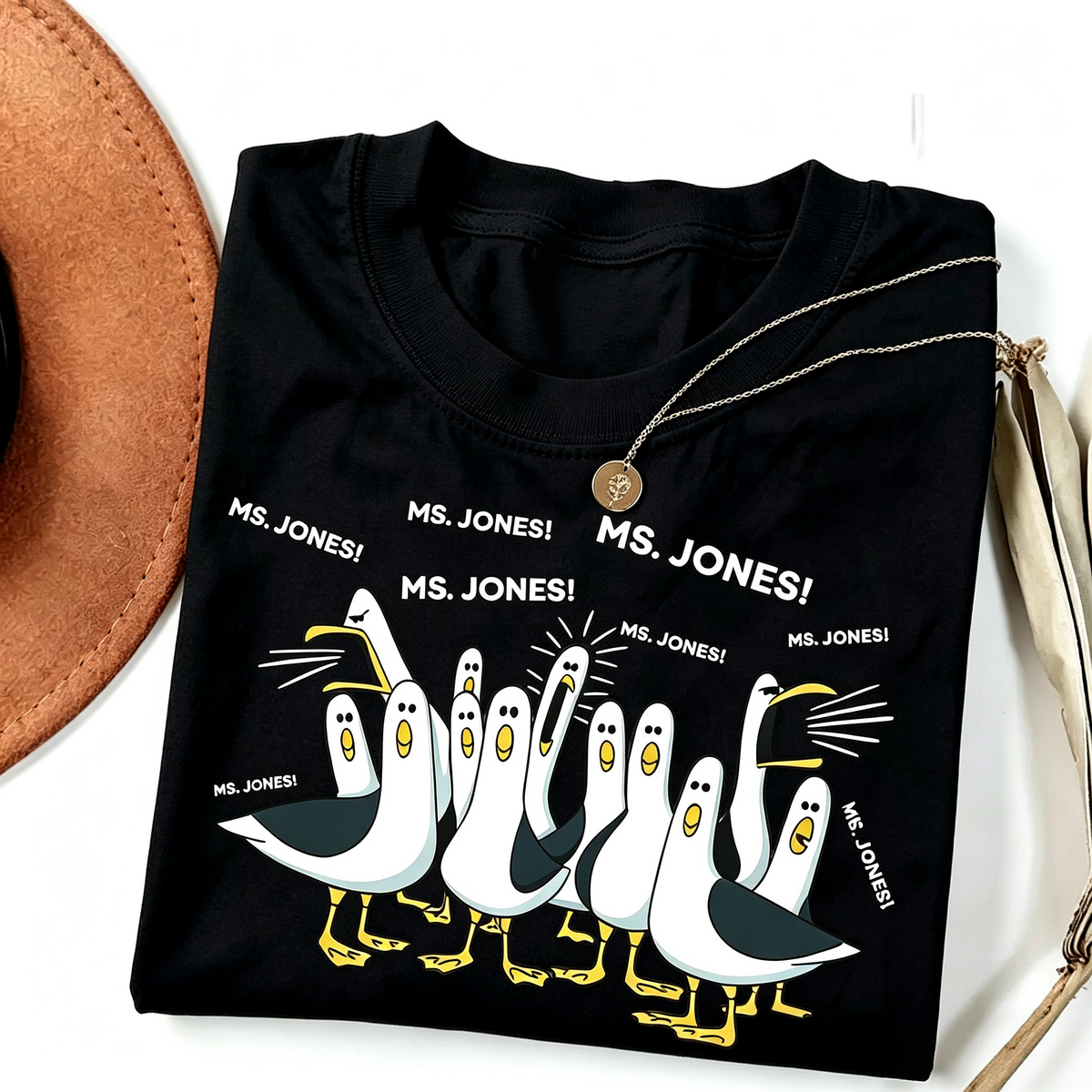 Seagull Teacher TShirt, Funny Teacher Tee, Personalized Appreciation Gift