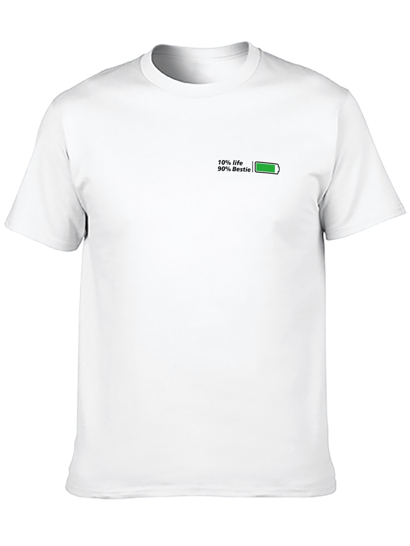 10%Life 90%Bestie t-shirt back & frot grathic tee
