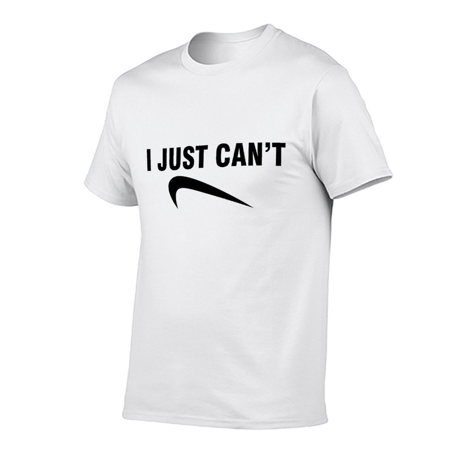Graphic tee [i just can't] funny t-shirt Unisex