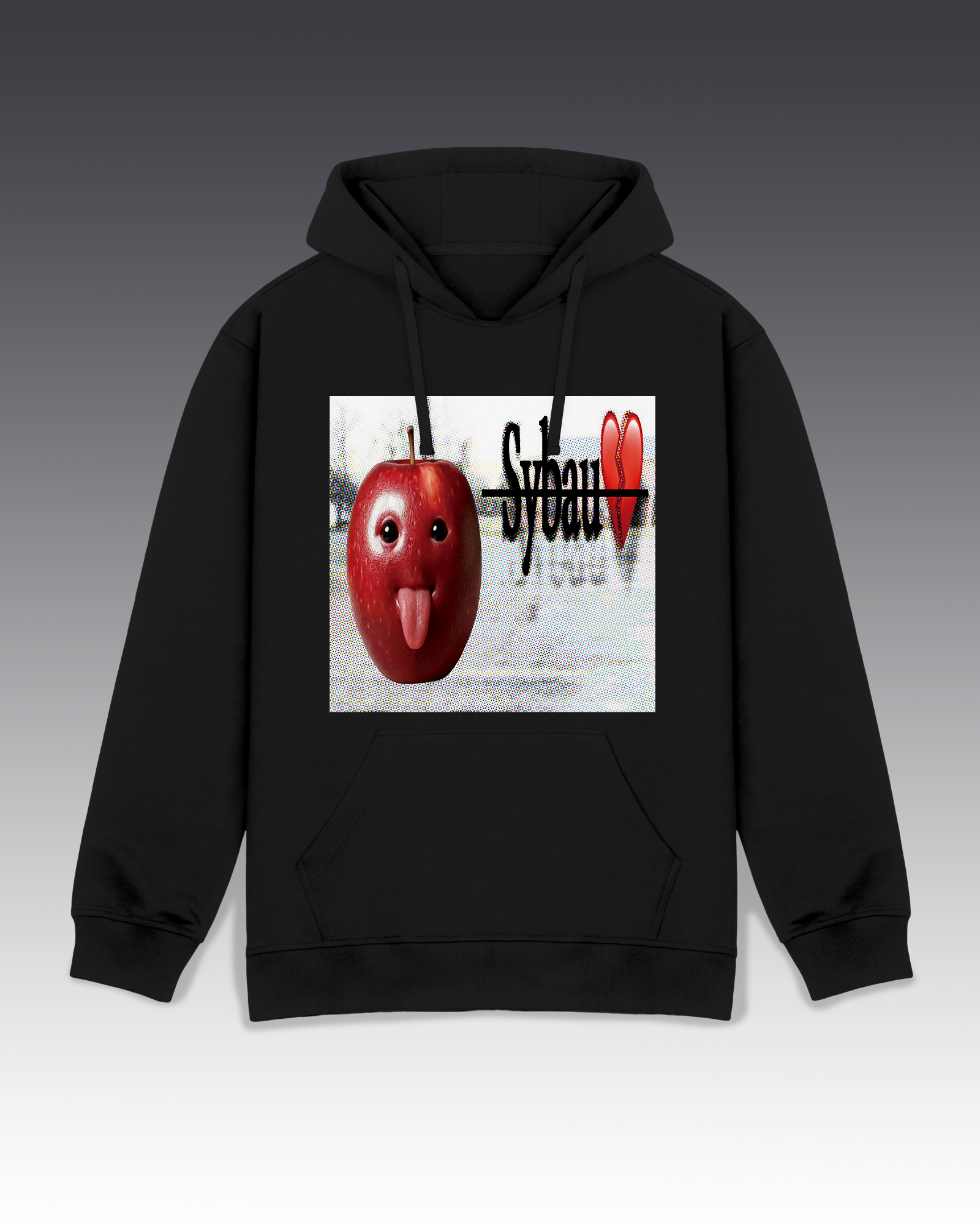 DIYANYONE Original Viral Meme Hoodie: SYBAU Broken Heart