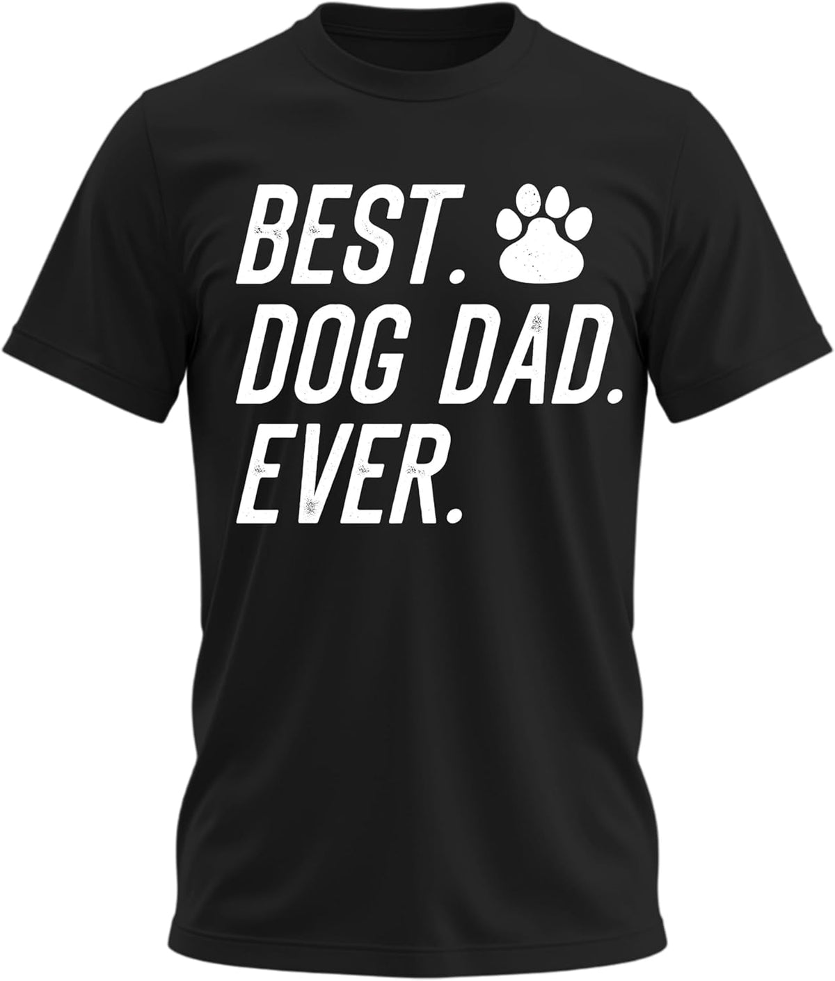 Best Dog Dad T Shirt Funny Graphic T-Shirt
