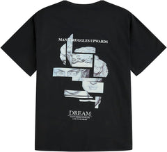 Men's Cool Graphic T Shirts Oversized Short  Crewneck Tee Top