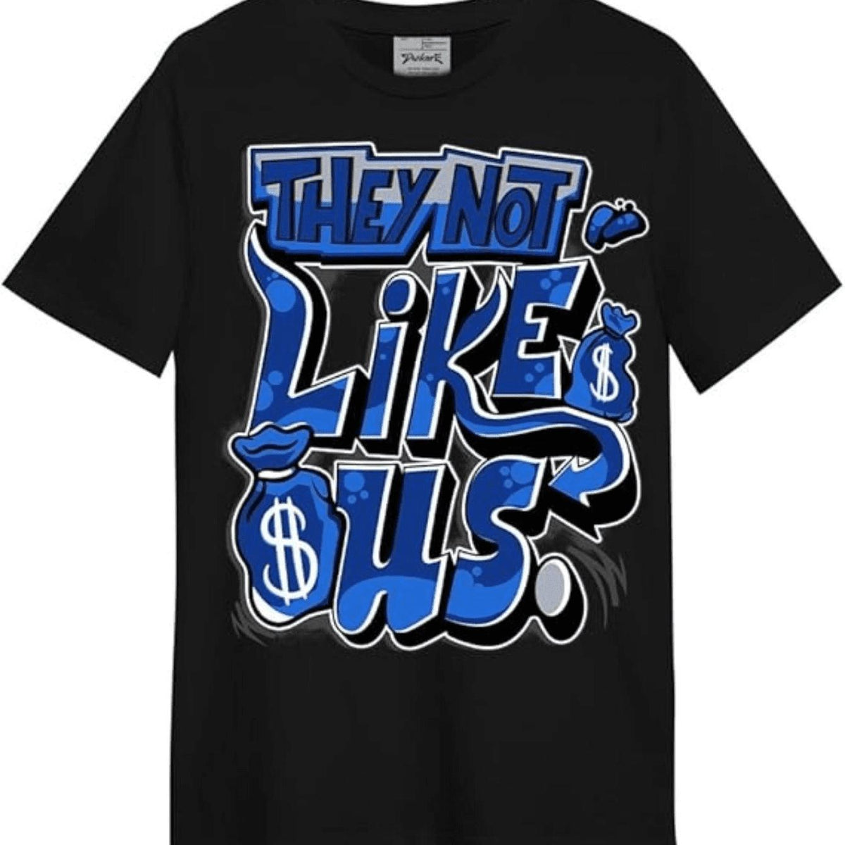 They Not Like Us Dollar Bill Graphic T-Shirt