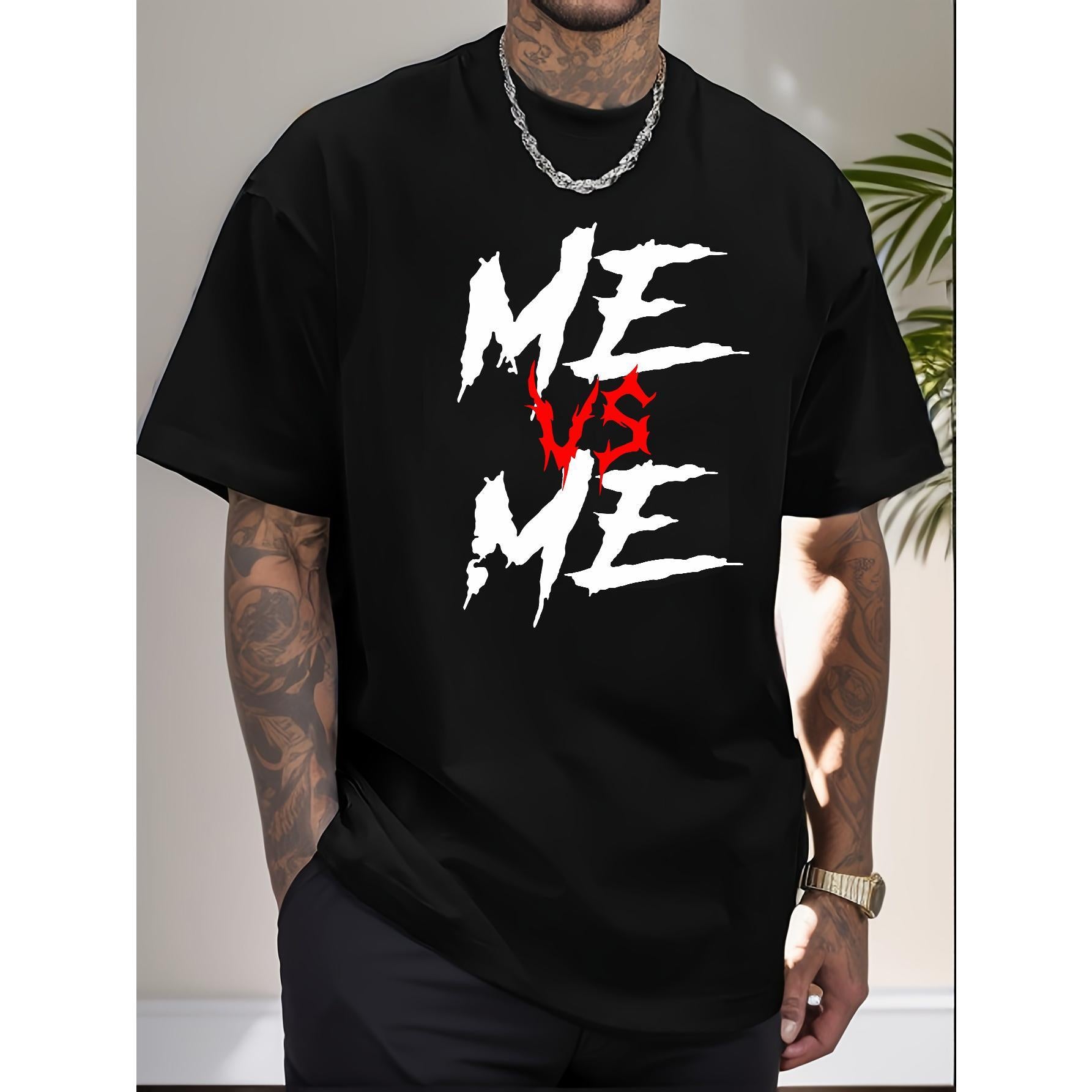 Oversized Printed T-Shirt, Men's T-Shirt, Summer Casual Short Sleeve T-Shirt, Large Size Fathersdaygift Streetwear men gifts graphic t-shirts ivan cornejo merch 90s graphic tees funny tshirt   Fabric lil baby chicago outfits chromakopia tour outfits
