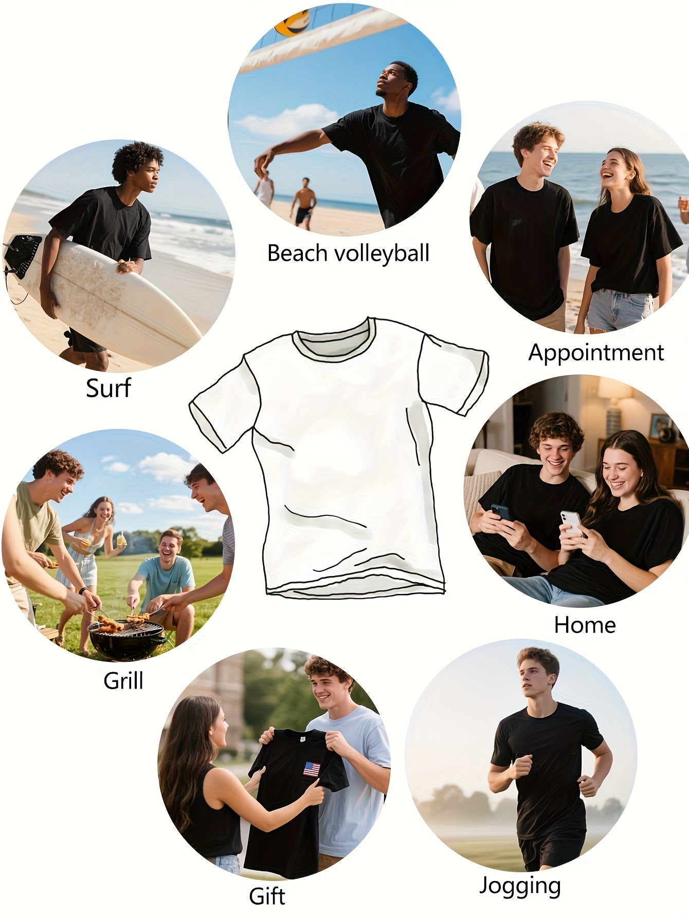 Men's Christian Cross Dove Olive Branch T-Shirt God Is My Strength Short Sleeve Crew Neck Casual Tee