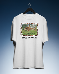DIYANYONE Original Cursed Image Tee: 'Bull Sharks!' Meme