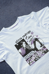 DIYANYONE Original Olivia Rodrigo "Bad Idea Right?" Cotton T-Shirt - GUTS World Tour Style, Y2K Pop-Punk Aesthetic Fan Tee