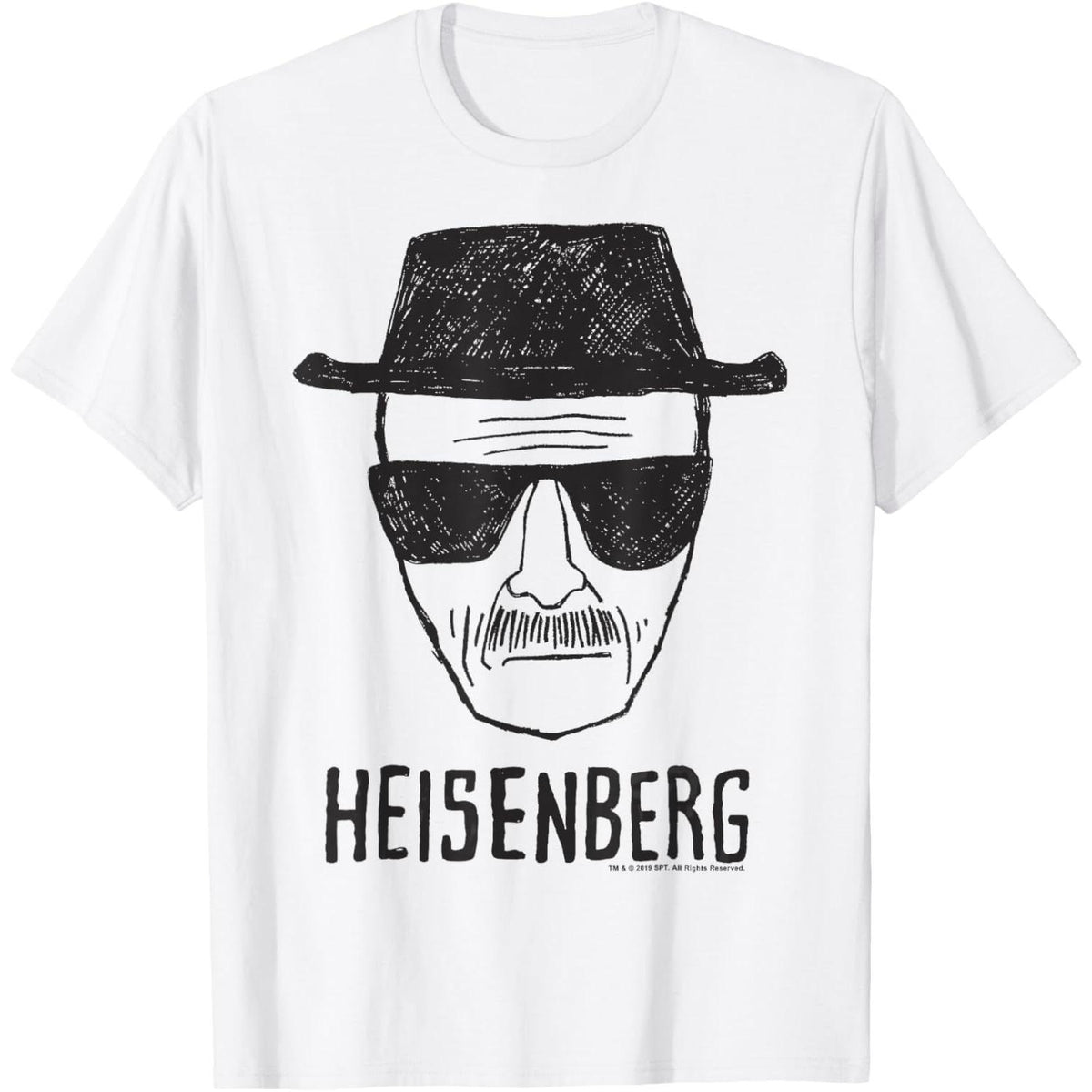 Heisenberg Head Sketch T-Shirt