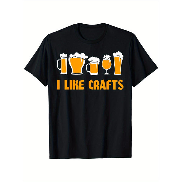 I Like Crafts Beer Graphic T-Shirt