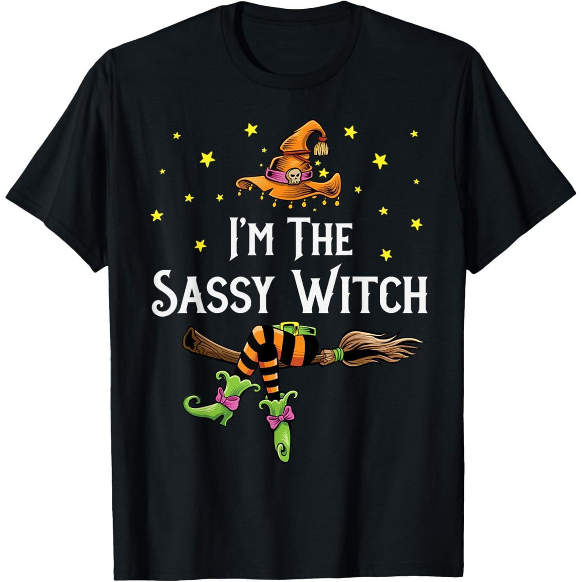 I'm the Naughty Witch Halloween T-Shirt