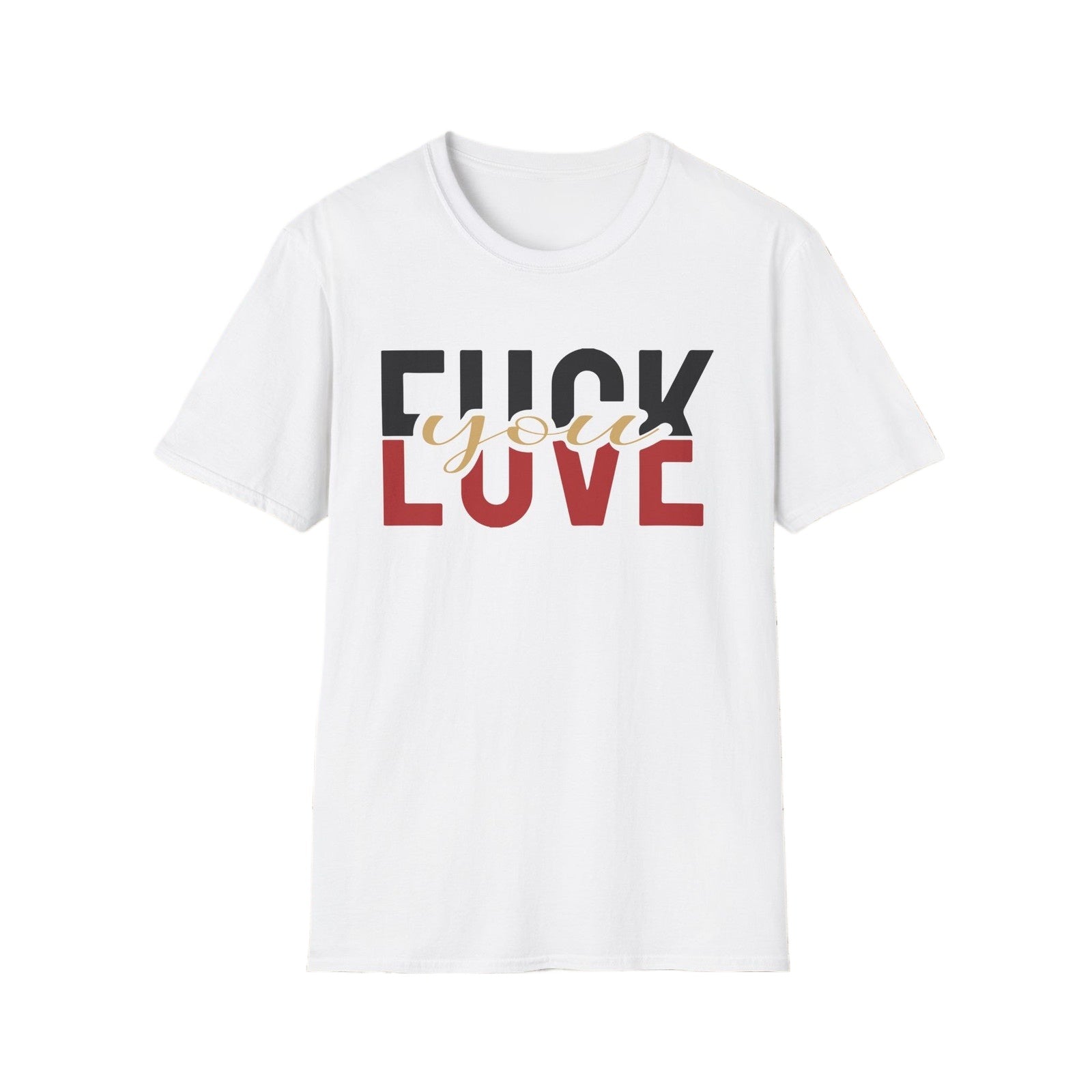 FULU Love Graphic T-Shirt | Funny Love Tee, Christmas Theme