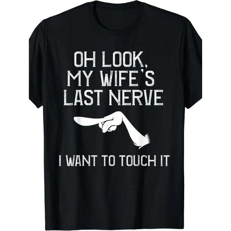 Funny t-shirt for men, Sarcastic Meme, Mans prize, Marriage T-Shirt Menswear Top Streetwear Tshirt Casual Graphic tees