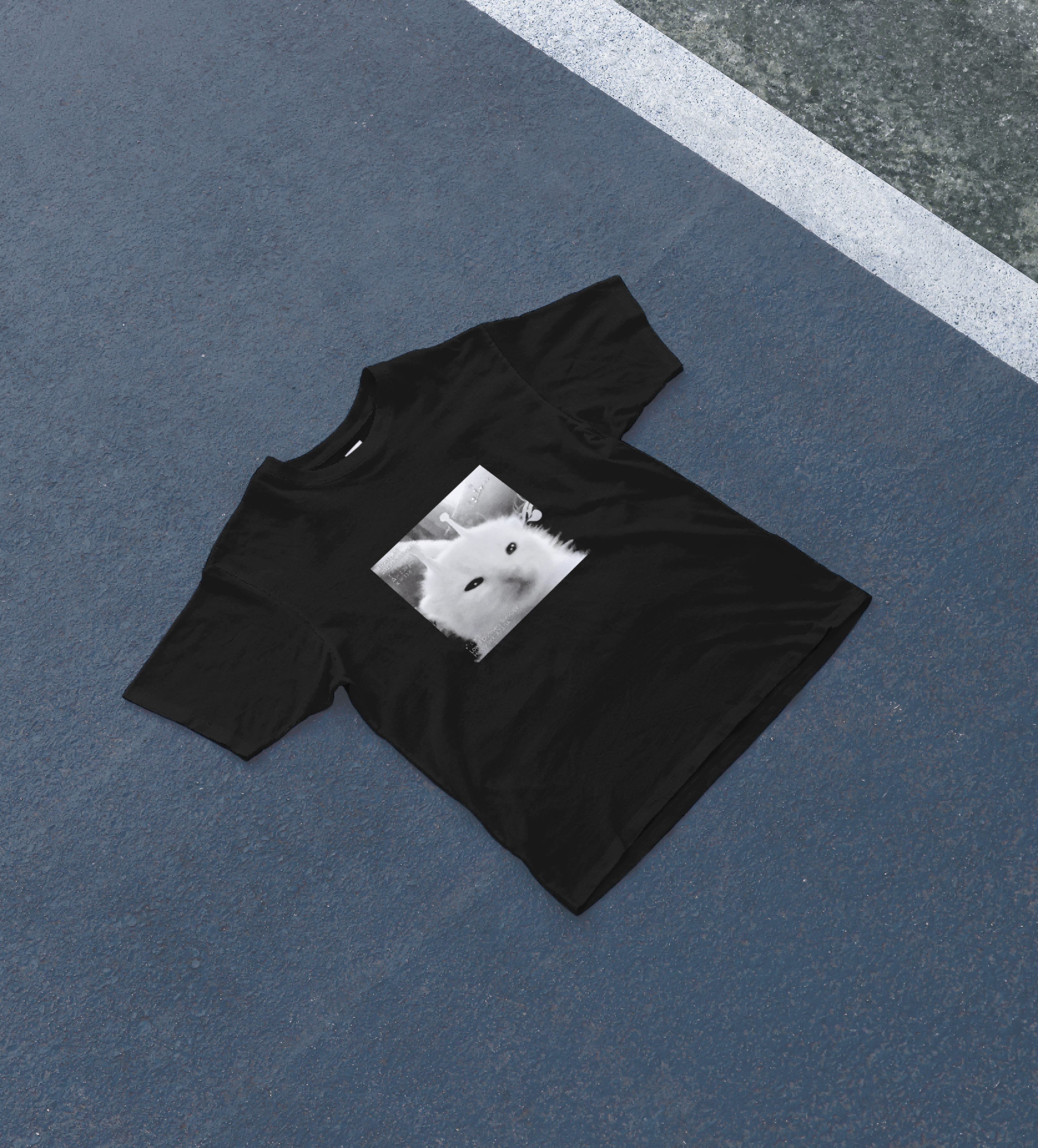 DIYANYONE 3i/atlas Original T-Shirt: Alien Cat Meme 10.31 LDT Trail Tee