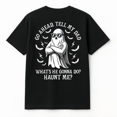 Halloween Ghost Humor Graphic T-Shirt