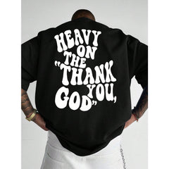 Men's Summer Slogan Print Round Neck Casual Commuter T-Shirt, Emo, 2000s Style