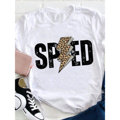 Special Education Teacher T Shirt, Loose, Women's Casual Round Neck T-Shirt